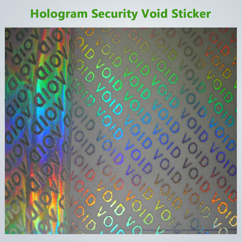 3D Hologram Security VOID Sticker