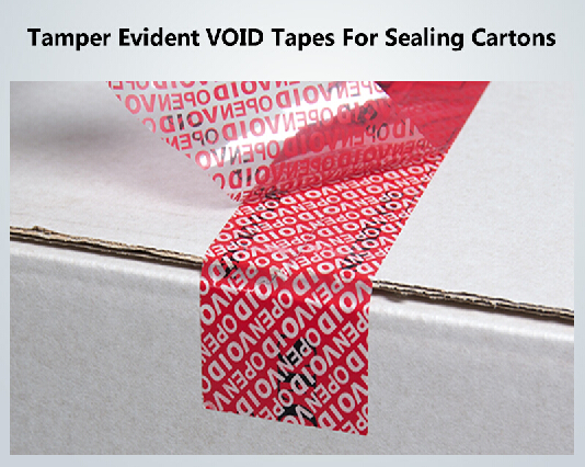 Red Warranty VOID Tape Seal