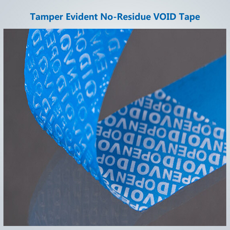 Blue No-Residue VOID Sticker